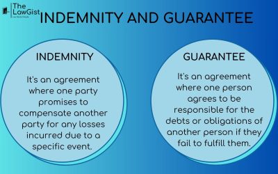 INDEMNITY AND GUARANTEE
