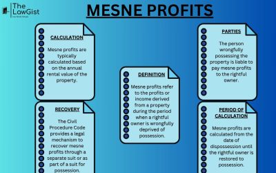 MESNE PROFITS