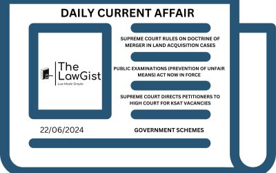 DAILY CURRENT AFFAIRS (22 JUNE 2024)