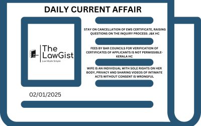 DAILY CURRENT AFFAIRS (02 JANUARY 2025)