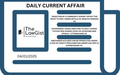 DAILY CURRENT AFFAIRS (04 JANUARY 2025)
