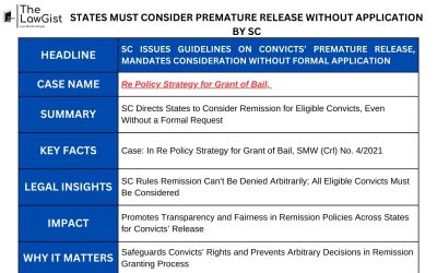STATES MUST CONSIDER PREMATURE RELEASE WITHOUT APPLICATION BY SC