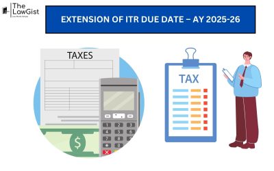 EXTENSION OF ITR DUE DATE FOR AY 2025-26