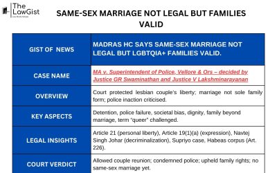SAME-SEX MARRIAGE NOT LEGAL BUT FAMILIES VALID