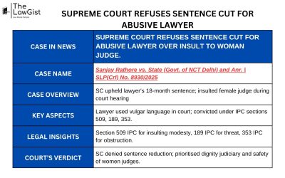 SUPREME COURT REFUSES SENTENCE CUT FOR ABUSIVE LAWYER