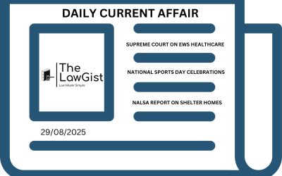 DAILY CURRENT AFFAIRS (29 AUGUST 2025)