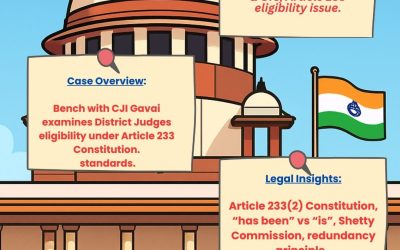 ONE YEAR JUDGESHIP EQUALS FIVE YEARS LAW PRACTICE BY SUPREME COURT