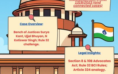 SUPREME COURT ORDERS STATE BAR COUNCIL ELECTIONS BY JANUARY 31
