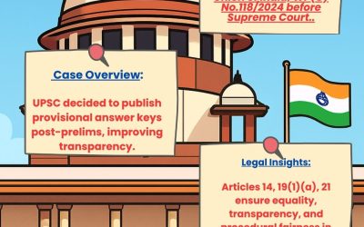 UPSC TO RELEASE PROVISIONAL ANSWER KEYS AFTER PRELIMS