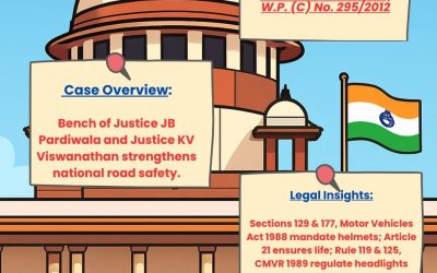SUPREME COURT ISSUES DIRECTIONS ON ROAD SAFETY MEASURES