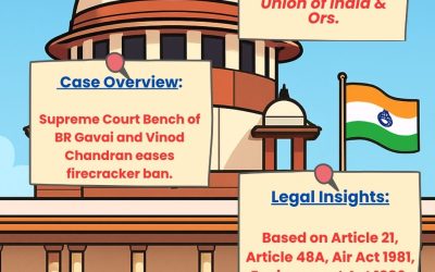 SUPREME COURT ALLOWS SALE OF GREEN CRACKERS DURING DIWALI