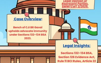 SUPREME COURT PROTECTS ADVOCATES UNDER S.132 BSA FROM AGENCY PRESSURE