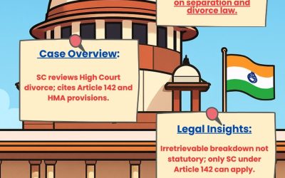 MARRIAGE CANNOT BE DECLARED BROKEN MERELY FOR SEPARATION