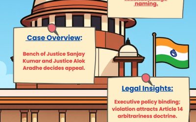 SUPREME COURT QUASHES NAMING VILLAGES AFTER INDIVIDUALS