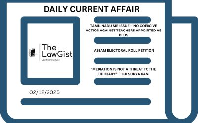 DAILY CURRENT AFFAIRS (02 DECEMBER 2025)