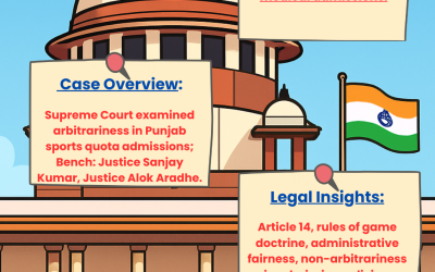 SPORTS QUOTA MBBS BDS ADMISSIONS QUASHED