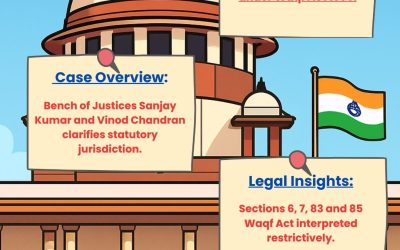 WAQF TRIBUNAL JURISDICTION LIMITED TO REGISTERED PROPERTIES
