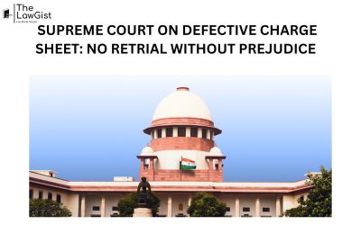  SUPREME COURT ON DEFECTIVE CHARGE SHEET: NO RETRIAL WITHOUT PREJUDICE 
