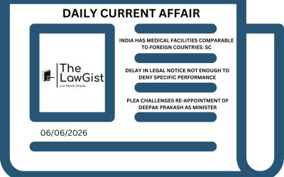 DAILY CURRENT AFFAIRS (6th JUNE 2026)