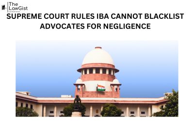 SUPREME COURT RULES IBA CANNOT BLACKLIST ADVOCATES FOR NEGLIGENCE 